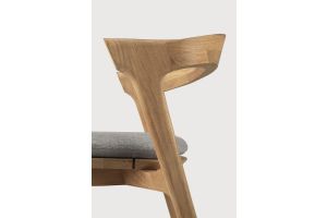 ETHNICRAFT TEAK BOK OUTDOOR DINING CHAIR MOCHA 50x54x76 10352