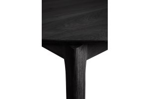 BOK EXTENDABLE DINING TABLE - oak black - 129/179 51528