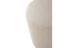 ETHNICRAFT BARROW POEF | OFF WHITE | 40D/40B/40H CM | 20156