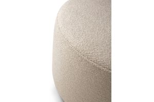 ETHNICRAFT BARROW POEF | OFF WHITE | 60D/60B/35H CM | 20157