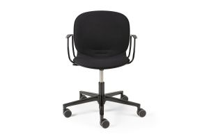 ETHNICRAFT RBM NOOR OFFICE CHAIR | BLACK
