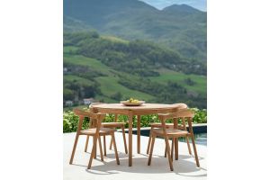 ETHNICRAFT BOK EETTAFEL VOOR BUITEN | 125D/125B/76H CM | 10298
125D/125B/76H CM