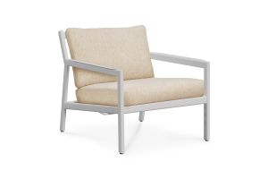 ETHNICRAFT JACK OUTDOOR LOUNGESTOEL ALUMINIUM NATU