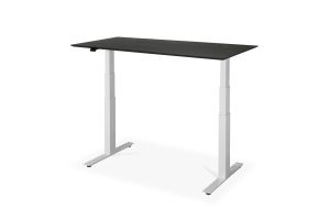 ETHNICRAFT BOK VERSTELBAAR BUREAU ZWART WIT 