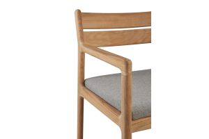 ETHNICRAFT JACK OUTDOOR STOEL TEAK MOCHA | 60D/56B/81H | 10372