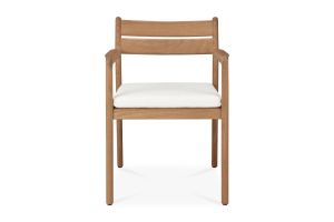 ETHNICRAFT JACK OUTDOOR STOEL TEAK OFF WHITE 