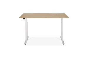 ETHNICRAFT BOK VERSTELBAAR BUREAU EIKEN WIT | 70D/140B/64H | 26107