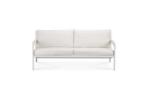 ETHNICRAFT JACK OUTDOOR BANK ALUMINIUM OFF WHITE