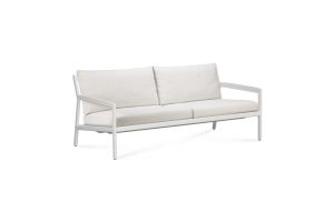 ETHNICRAFT JACK OUTDOOR BANK ALUMINIUM OFF WHITE