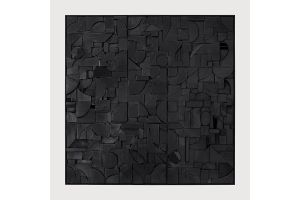 ETHNICRAFT BRICKS WALL ART | BLACK | 60X50 