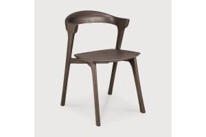 ETHNICRAFT BOK DINING CHAIR  BROWN OAK VARNISHED 50x54x76