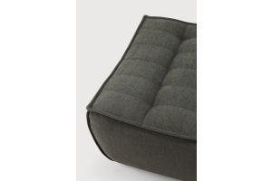 ETHNICRAFT N701 SOFA-FOOTSTOOL-MOSS 70X70X43