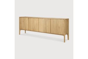 ETHNICRAFT OAK PI SIDEBOARD-4 DOORS 230x45x83 51319