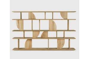 ETHNICRAFT GEOMETRIC RACK OAK 210x35x130 | 55015