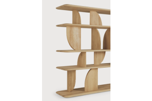 ETHNICRAFT GEOMETRIC RACK OAK 210x35x130 | 55015