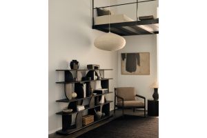 ETHNICRAFT GEOMETRIC RACK TEAK DARK BROWN 210x35x130 | 10496