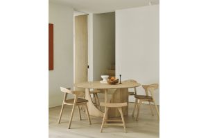 ETHNICRAFT GEOMETRIC DINING TABLE 150 ROND x76