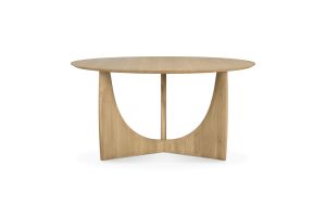 ETHNICRAFT GEOMETRIC DINING TABLE 150 ROND x76
