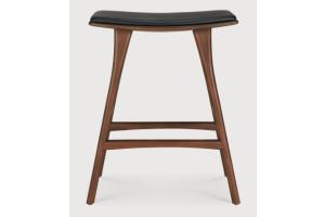 ETHNICRAFT TEAK BROWN OSSO COUNTER STOOL 57x33x69 | 10181
