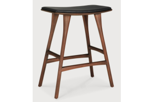 ETHNICRAFT TEAK BROWN OSSO COUNTER STOOL 57x33x69 | 10181