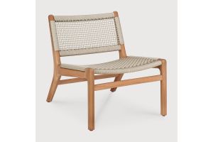 ETHNICRAFT JACK WOVEN OUTDOOR LOUNGE CHAIR 10223
