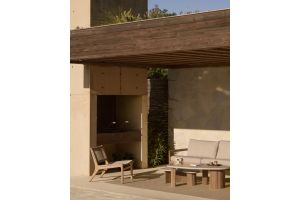 ETHNICRAFT JACK WOVEN OUTDOOR LOUNGE CHAIR 10223