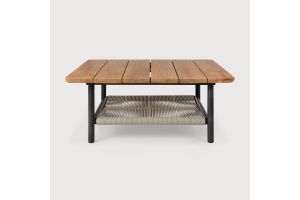 ETHNICRAFT CORBEY OUTDOOR COFFEE TABLE 80x 80x 33