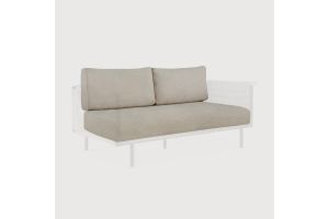 ETHNICRAFT CORBEY OUTDOOR SOFA OYSTER CUSHON 2 SET