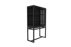 ETHNICRAFT BURUNG STORAGE CUPBOARD-2 SLIDING DOORS