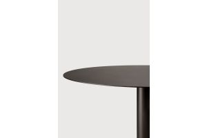 BLEND DINING TABLE METAL TOP - DARK BRONZE BASE 70 x 70 x 76 60121
