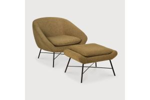 BARROW FOOTSTOOL - GINGER FABRIC 20178
60 x 45 x 38