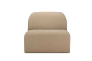 BULKY MODULAR SOFA 1 SEATER LIGHT SEPIA
80 x 95 x 75CM