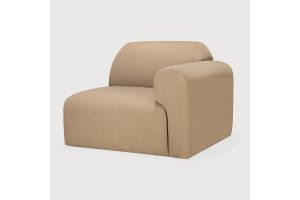 BULKY MODULAR SOFA END SEAT L LIGHT SEPIA
95 x 95 x 75CM