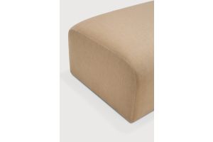 BULKY FOOTSTOOL LIGHT SEPIA 20021 80 x 60 x 40CM