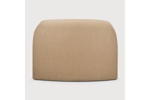 BULKY MODULAR SOFA  LIGHT SEPIA 45° CORNER 
100 x 95 x 75CM
