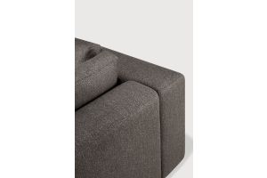 Mellow modular sofa Granite Eco fabric 90° corner