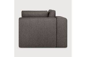 Mellow modular sofa Granite Eco fabric 90° corner