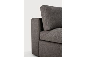Mellow modular sofa Granite Eco fabric 1 seater 