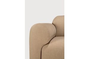 BULKY MODULAR SOFA END SEAT R LIGHT SEPIA
95 x 95 x 75CM