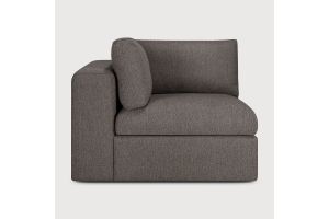 Mellow modular sofa Granite Eco fabric end seat L 