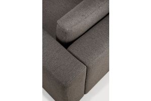 Mellow modular sofa Granite Eco fabric end seat L 