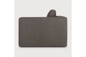 Mellow modular sofa Granite Eco fabric end seat L 