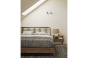 ETHNICRAFT TEAK SPINDLE BED ZONDER LATTENBODEM, WITHOUT SLATS  160 X 200 CM 14171