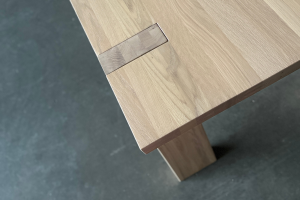 Gulliver Spagaat eettafel staal eikenhout