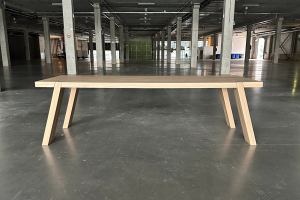 Gulliver Spagaat eettafel staal eikenhout