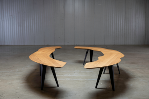 Texel eettafel bank links | Seuren Tafels