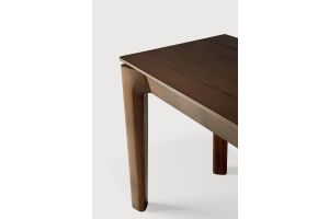 ETHNICRAFT VARNISHED TEAK BROWN BOK BENCH 126X35X46 101676