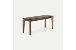 ETHNICRAFT VARNISHED TEAK BROWN BOK BENCH 146X35X46 10677