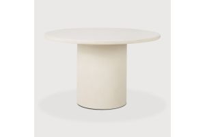 ELEMENTS DINING TABLE - VARNISHED MICROCEMENT  