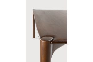 PI DINING TABLE - VARNISHED TEAK 160 x 80 x 76